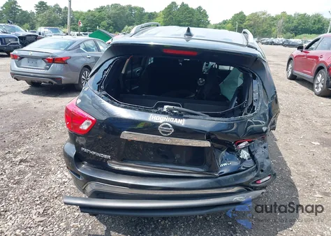 2020 Nissan Pathfinder S 4Wd из США, поврежденный, VIN 5N1DR2AM7LC608763